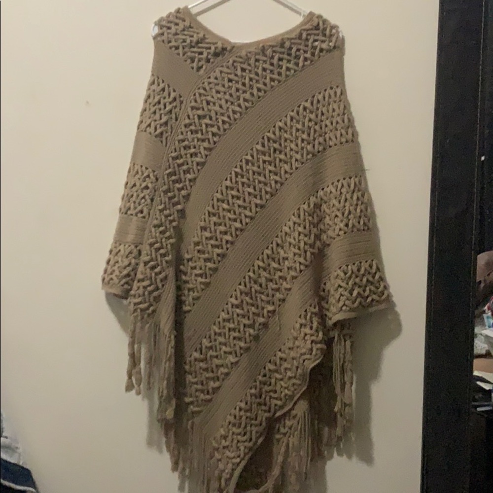 Knitted Poncho